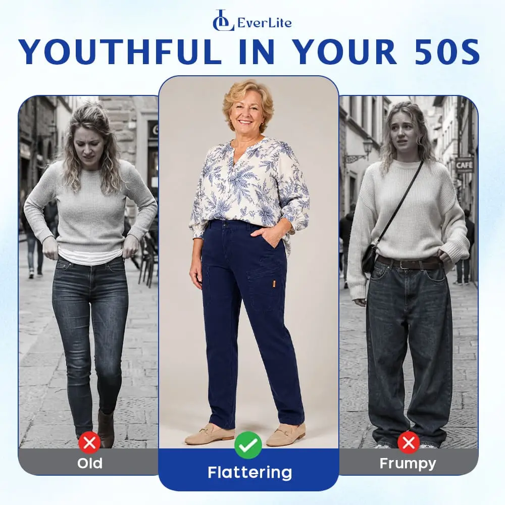 EverLite - 70% OFF – Women’s Stretch-Waist 6-Pocket Comfort Pants