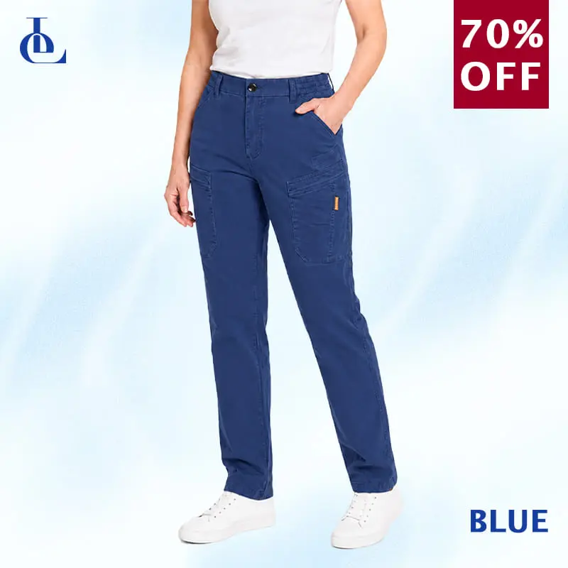 EverLite - 70% OFF – Women’s Stretch-Waist 6-Pocket Comfort Pants