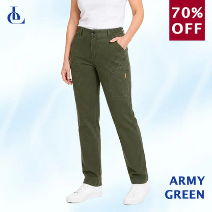 EverLite - 70% OFF – Women’s Stretch-Waist 6-Pocket Comfort Pants