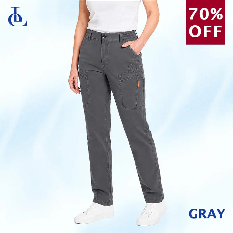 EverLite - 70% OFF – Women’s Stretch-Waist 6-Pocket Comfort Pants