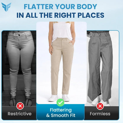FlexaFresh - Unisex's Ultra Stretch Ice Silk Comfort Casual Pants
