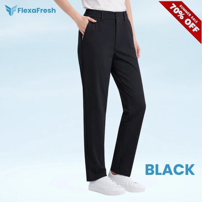 FlexaFresh - Unisex's Ultra Stretch Ice Silk Comfort Casual Pants